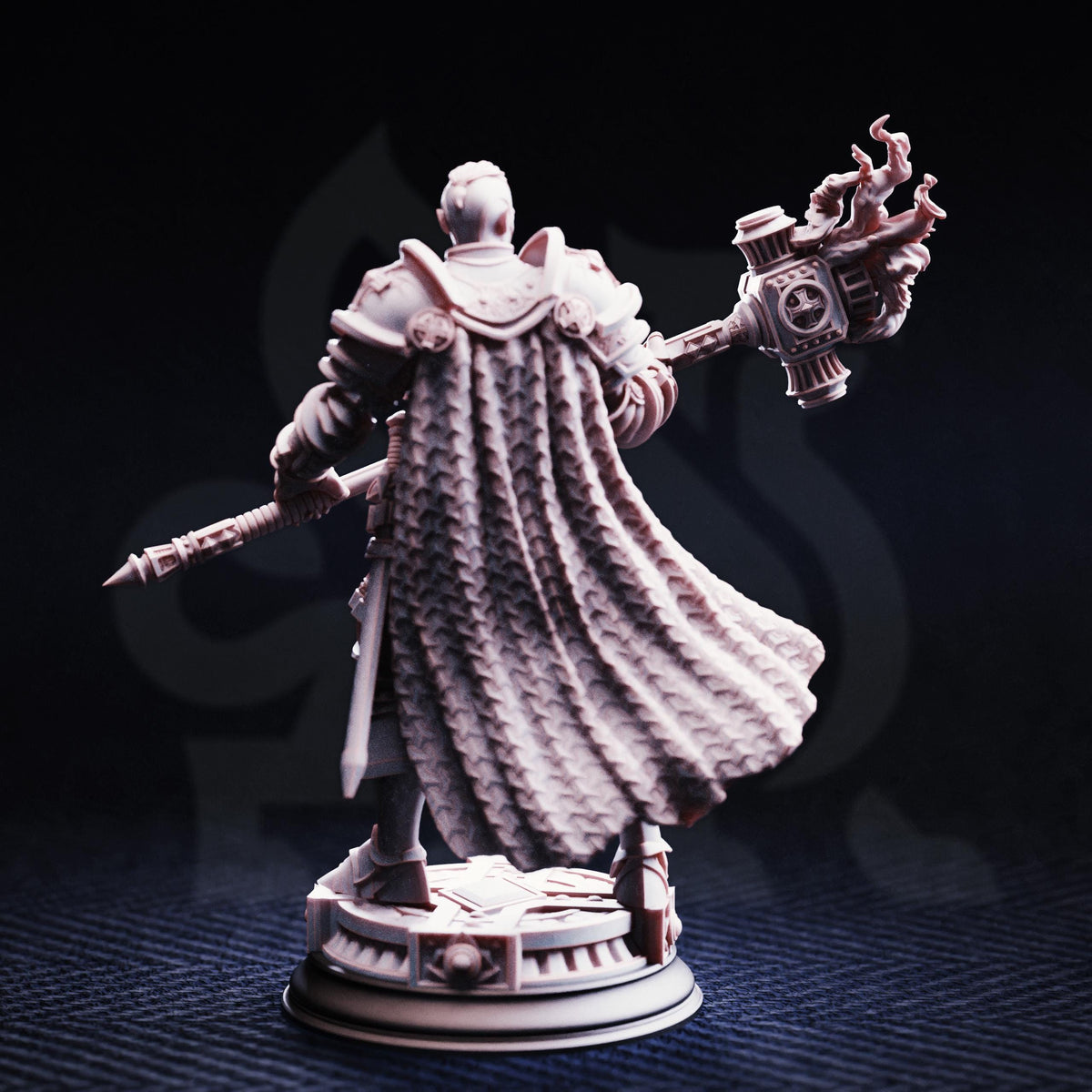Goliath Paladin - Uktakun 32mm Resin Miniature D&D 3D Print DND Knight