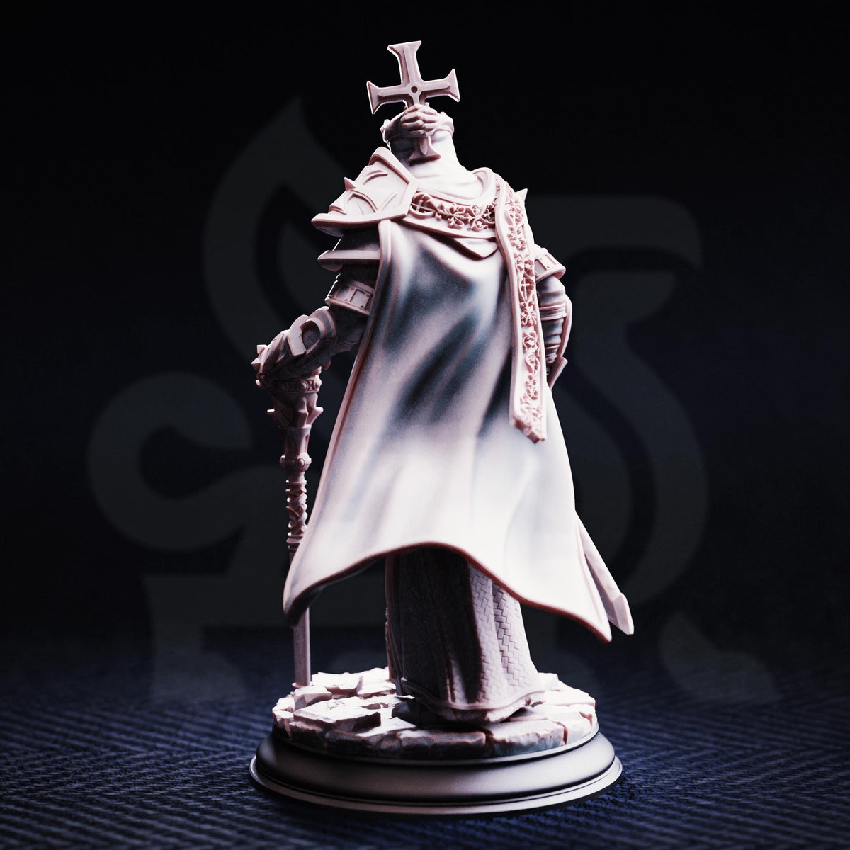 Arch Paladin - Tyrius III 32mm Resin Miniature D&D 3D Print DND Knight