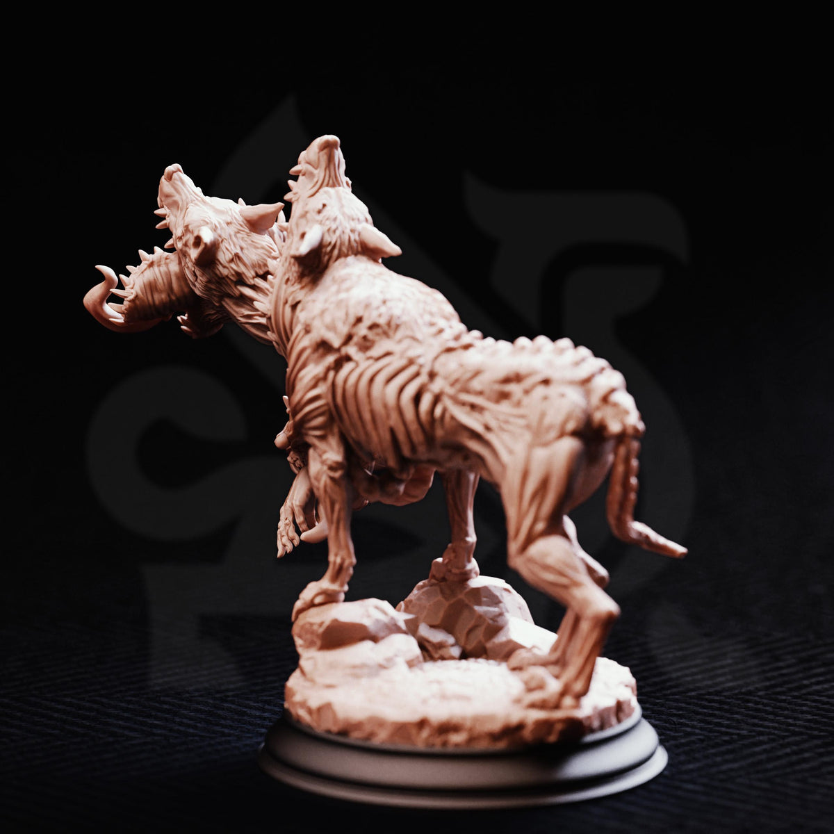 Shapeshifted Blood Hounds - Slagsting 32mm Resin Miniature D&D 3D Print DND