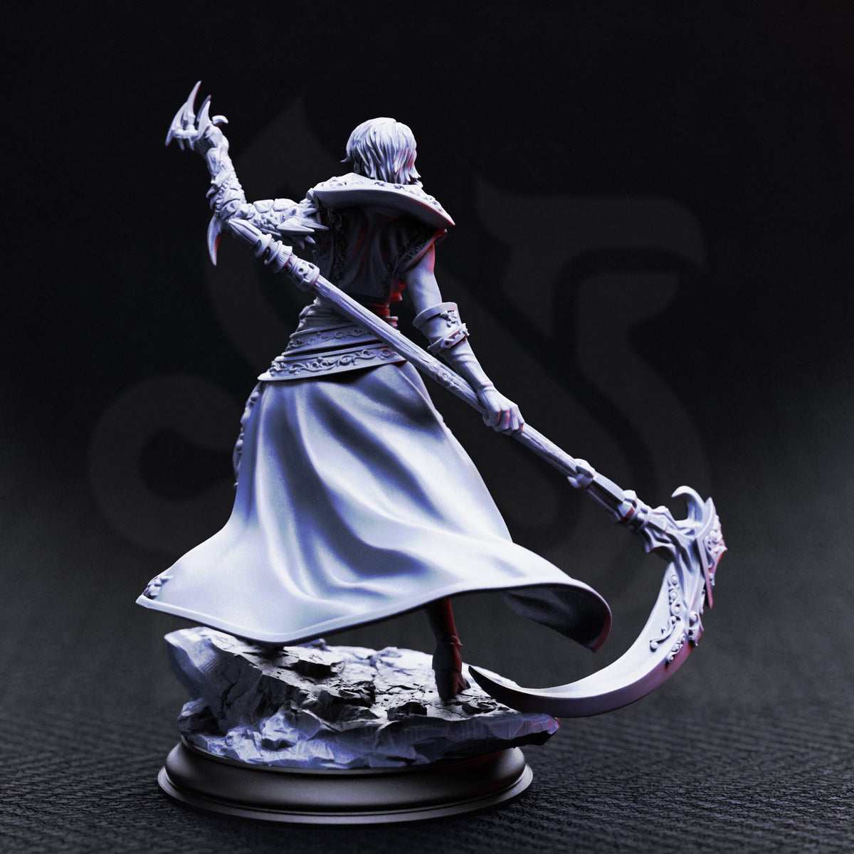 Fiend Hunter - Catarina von Strassen 32mm Resin Miniature D&D 3D Print DND Vampire