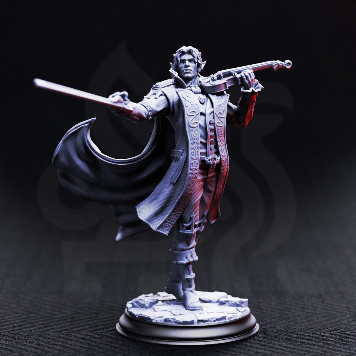 Vampire Socialites - Guests of the Masquerade 32mm Resin Miniature D&D 3D Print DND Vampire