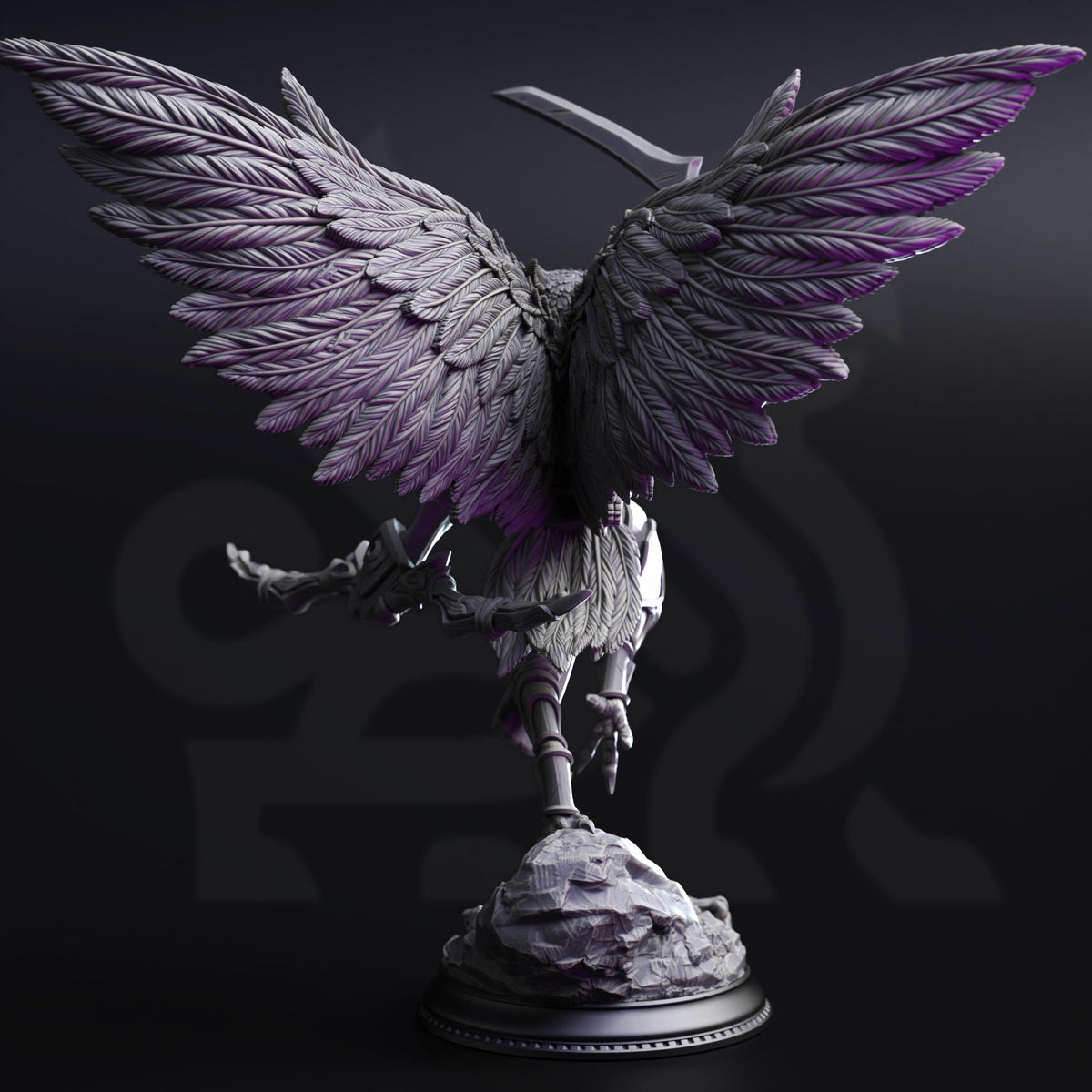 Owlkin Ranger - Horace of the Far Sphere 32mm Resin Miniature D&D 3D Print DND Moon
