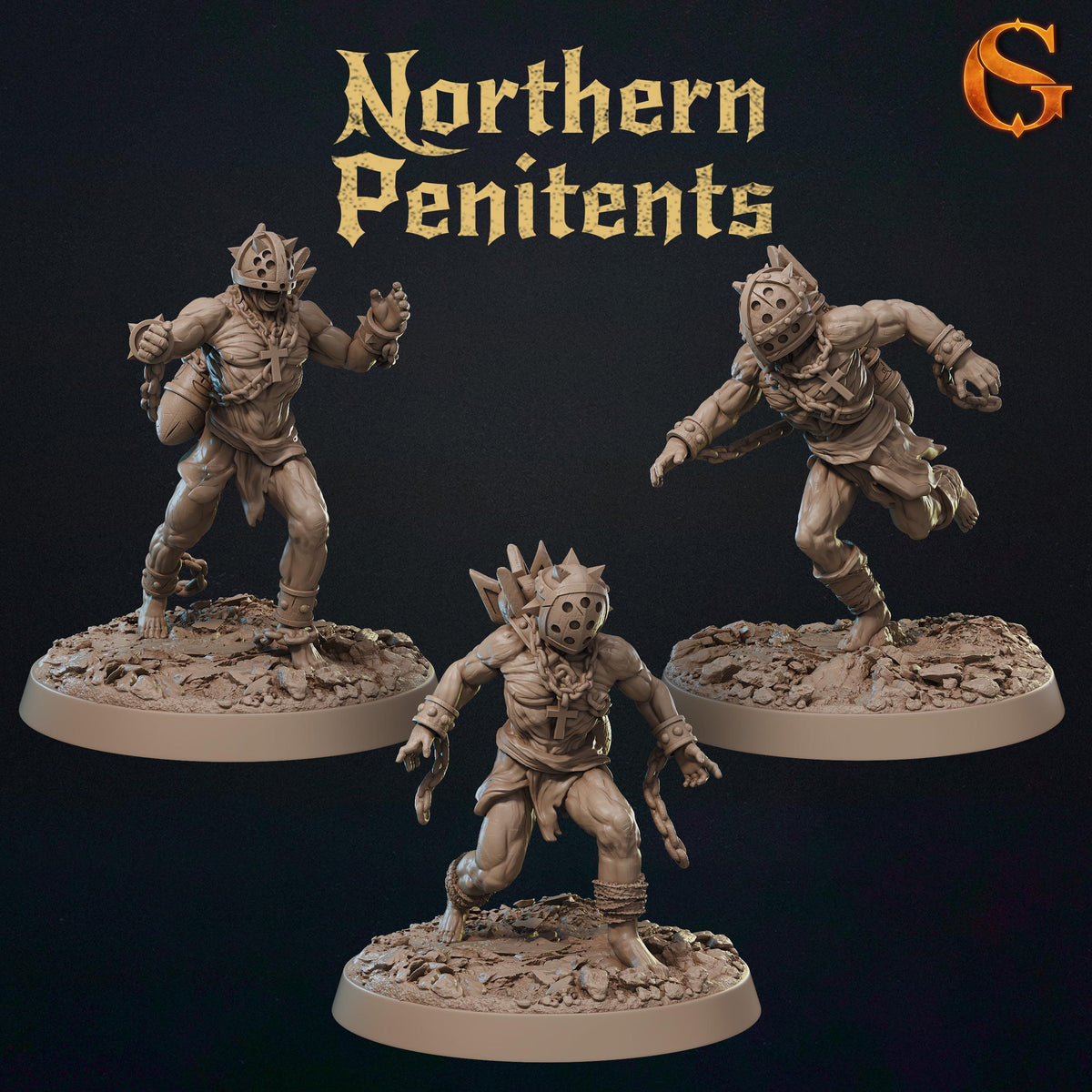 The Norse Procession – Grimdark Corps Crusade Skirmish Tabletop Miniature Games