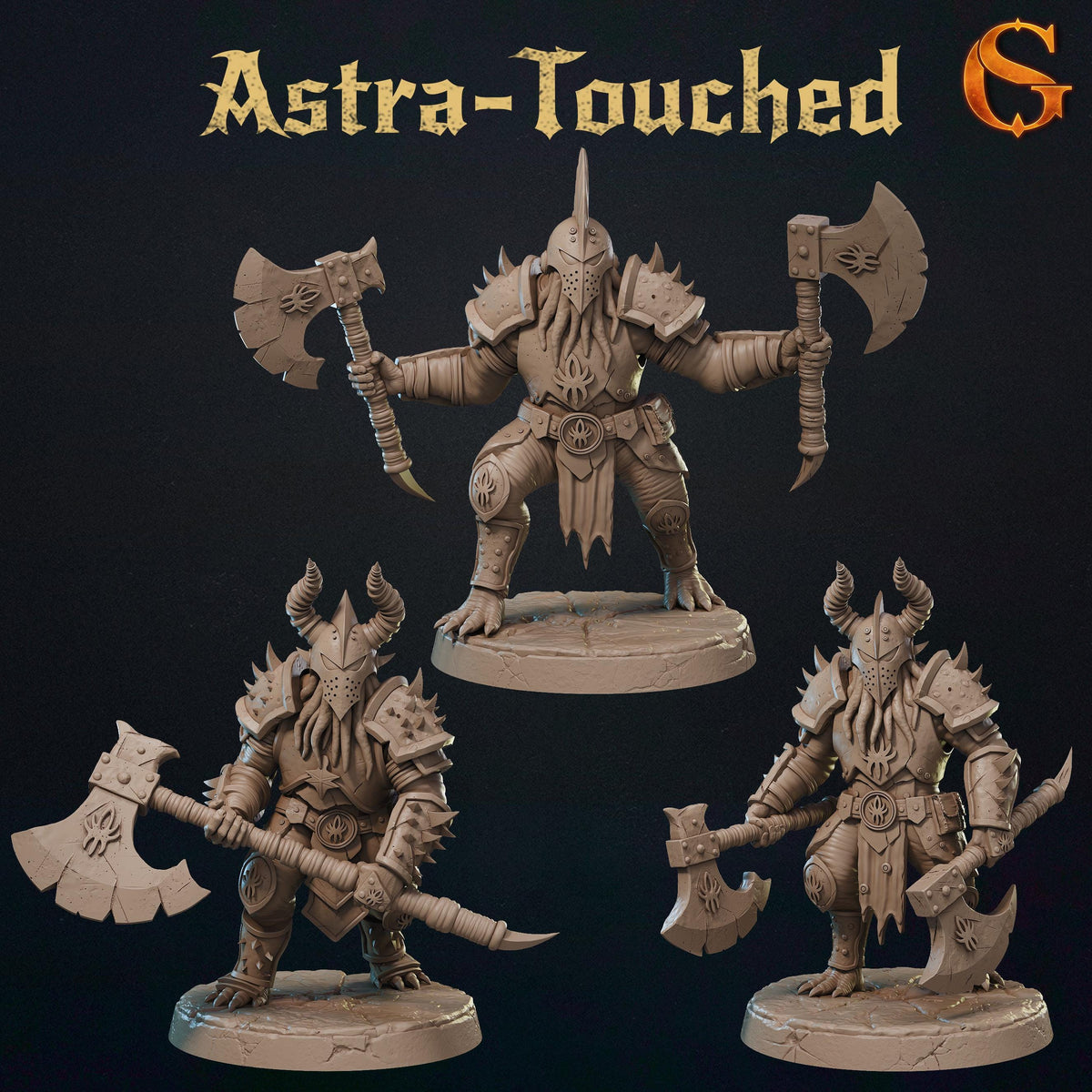 Starspawn Soldiers – Grimdark Corps Crusade Skirmish Tabletop Miniature Games
