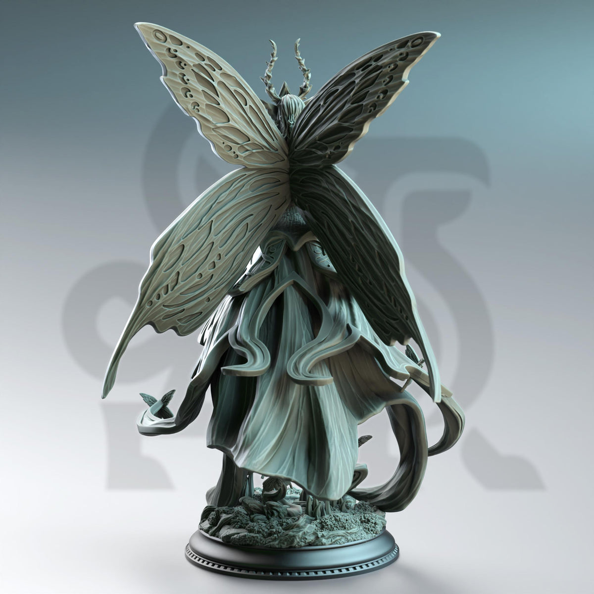 Fairy Queen - Userios of the Fey Court 32mm Resin Miniature D&D 3D Print DND Forest