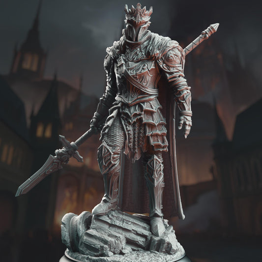 Giant Slayer Knight - Orsinius the Faithless 32mm Resin Miniature D&D 3D Print DND Medieval