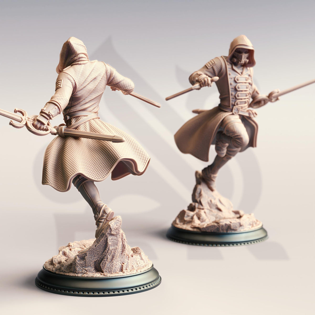 The People's Blade - Brutus Valentius 32mm Resin Miniature D&D 3D Print DND Spanish