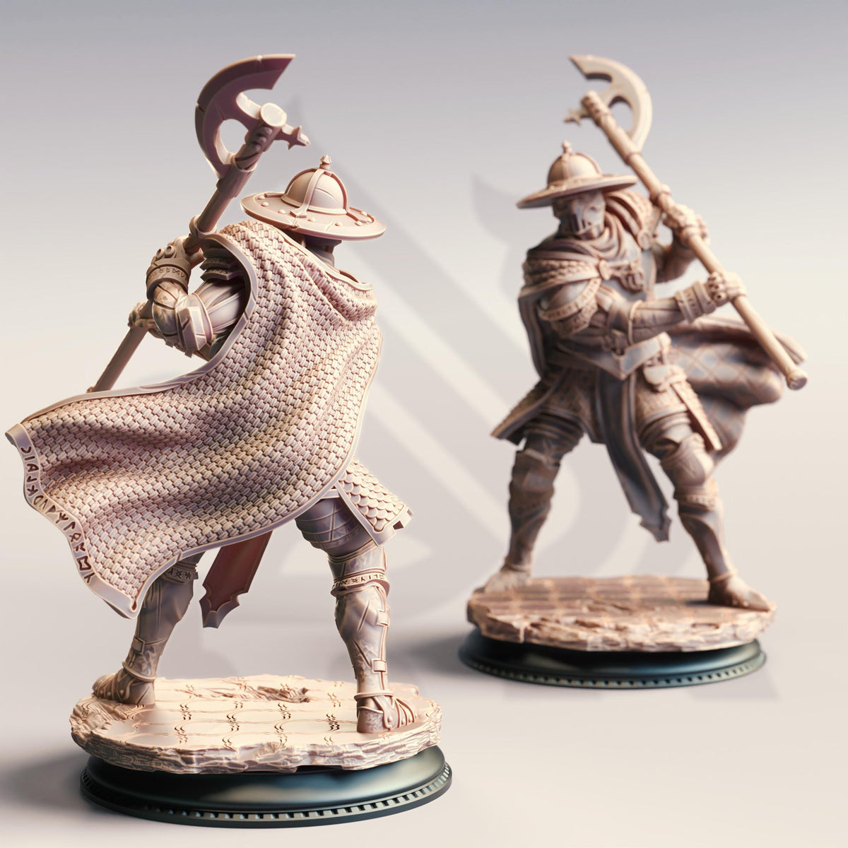 Trio - Knights of the Inquisition 32mm Resin Miniature D&D 3D Print DND Spanish
