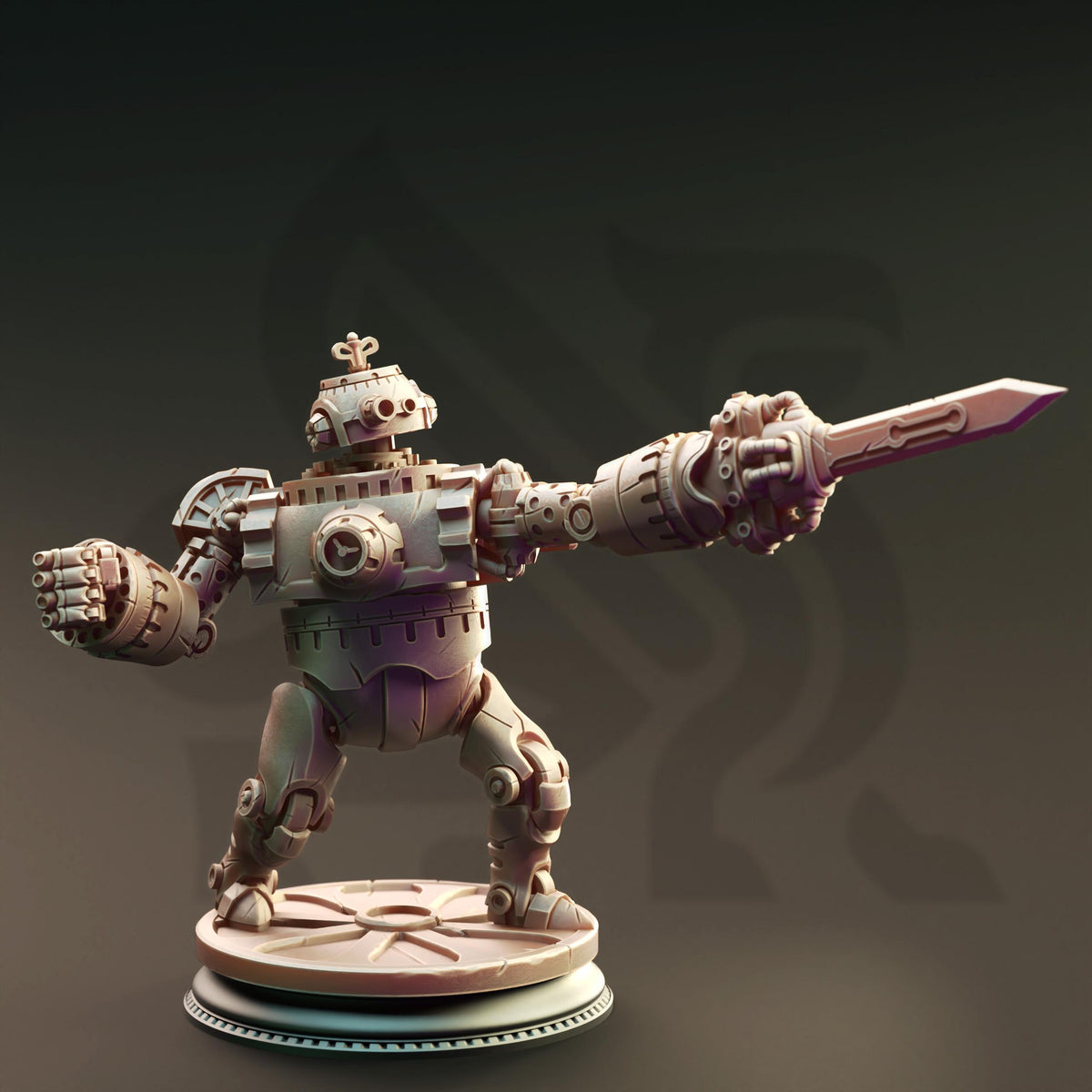 Clockwork Simulacrums - Minor Venators 32mm Resin Miniature D&D 3D Print DND Steampunk