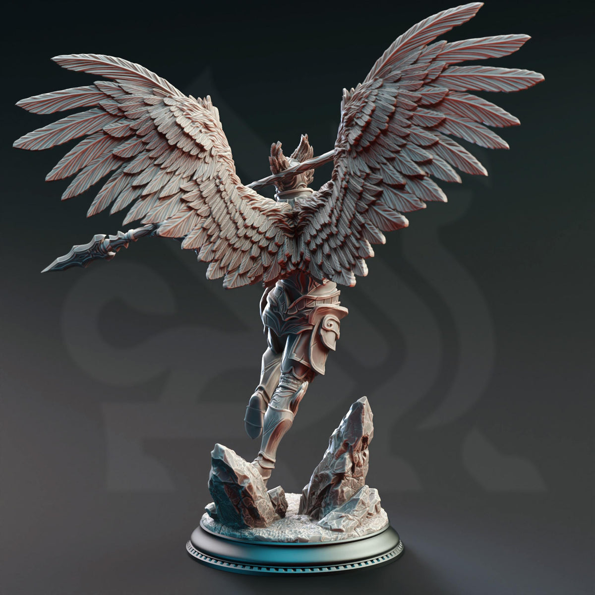 Angelic Warriors - Angels of Syelden 32mm Resin Miniature D&D 3D Print DND Monster