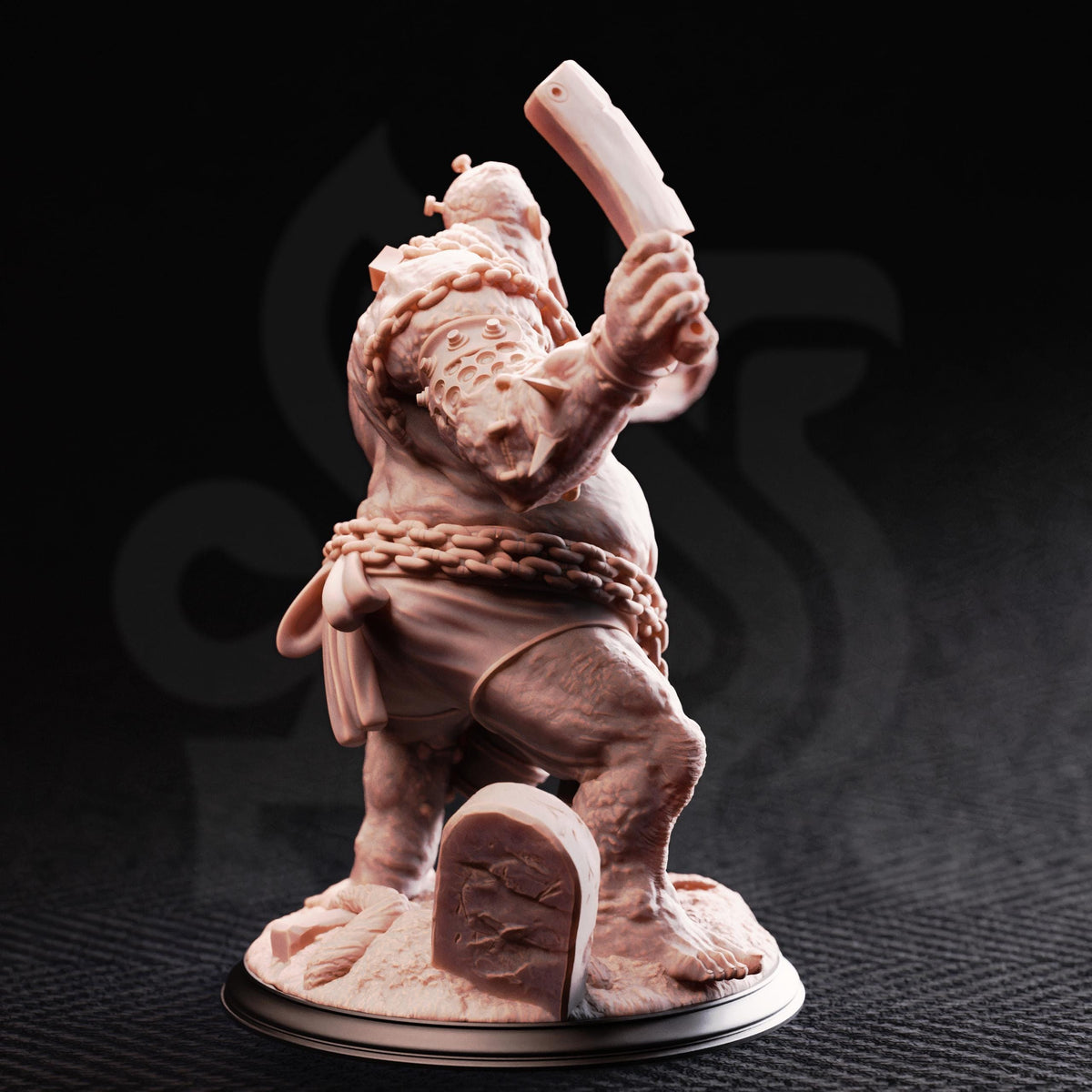Flesh Golem - The Sown One 32mm Resin Miniature D&D 3D Print DND Mage