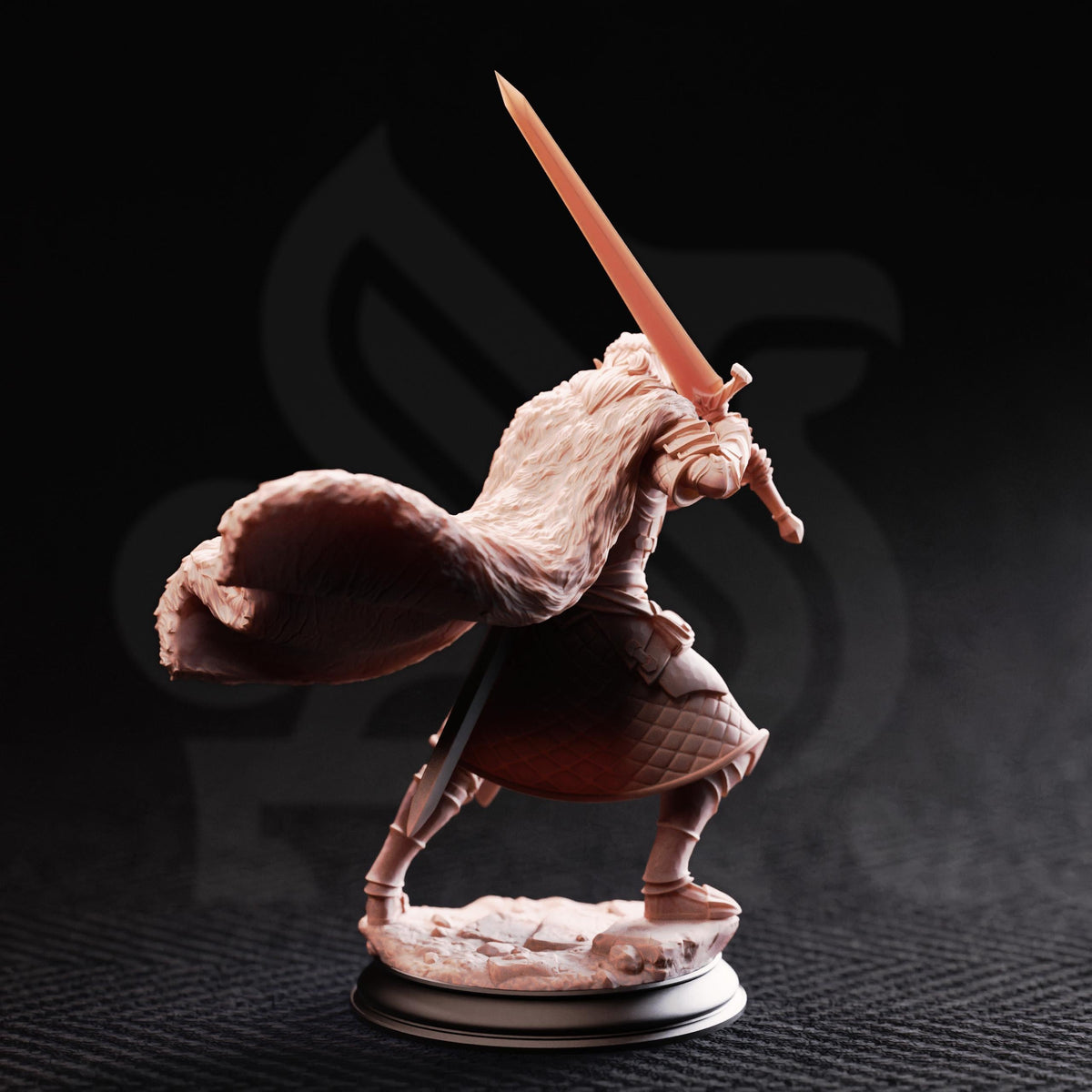 Elf Fighter - Harias of the Borderlands 32mm Resin Miniature D&D 3D Print DND Mage