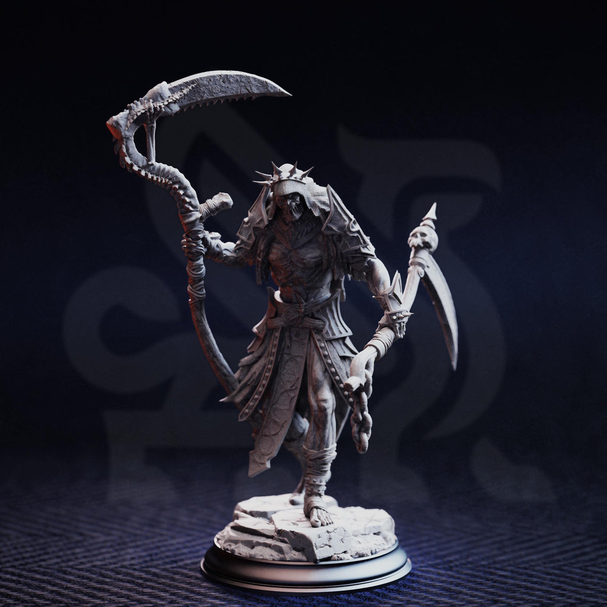 The Flesh Reaper - Norminos 32mm Resin Miniature D&D 3D Print DND Angel Demon
