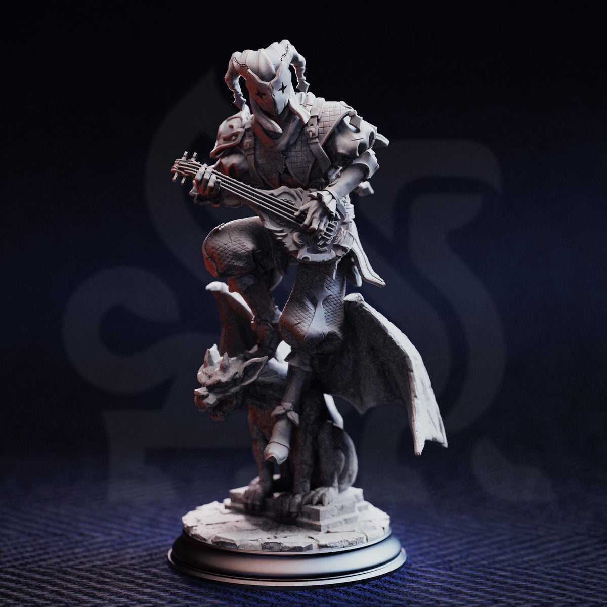 Trickster Devil Reborn - The Travelling Jack 32mm Resin Miniature D&D 3D Print DND Angel Demon