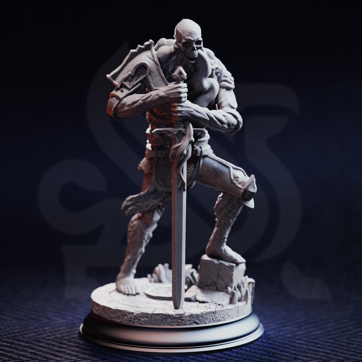 Undead Plague Carriers - The Plagueborne 32mm Resin Miniature D&D 3D Print DND Angel Demon
