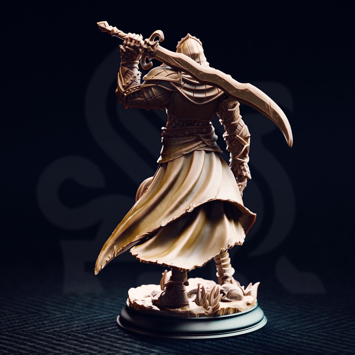 Champion of the Serpent - Theubian 32mm Resin Miniature D&D 3D Print DND Desert