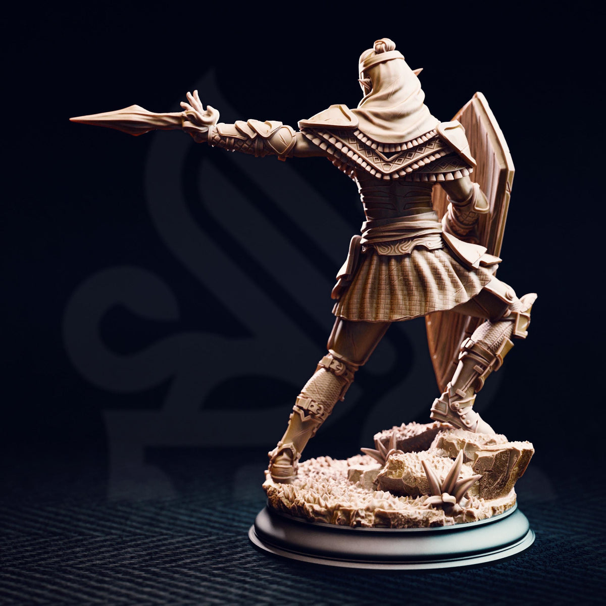 Dark Cultist Warriors - Seroca's Devout 32mm Resin Miniature D&D 3D Print DND Desert