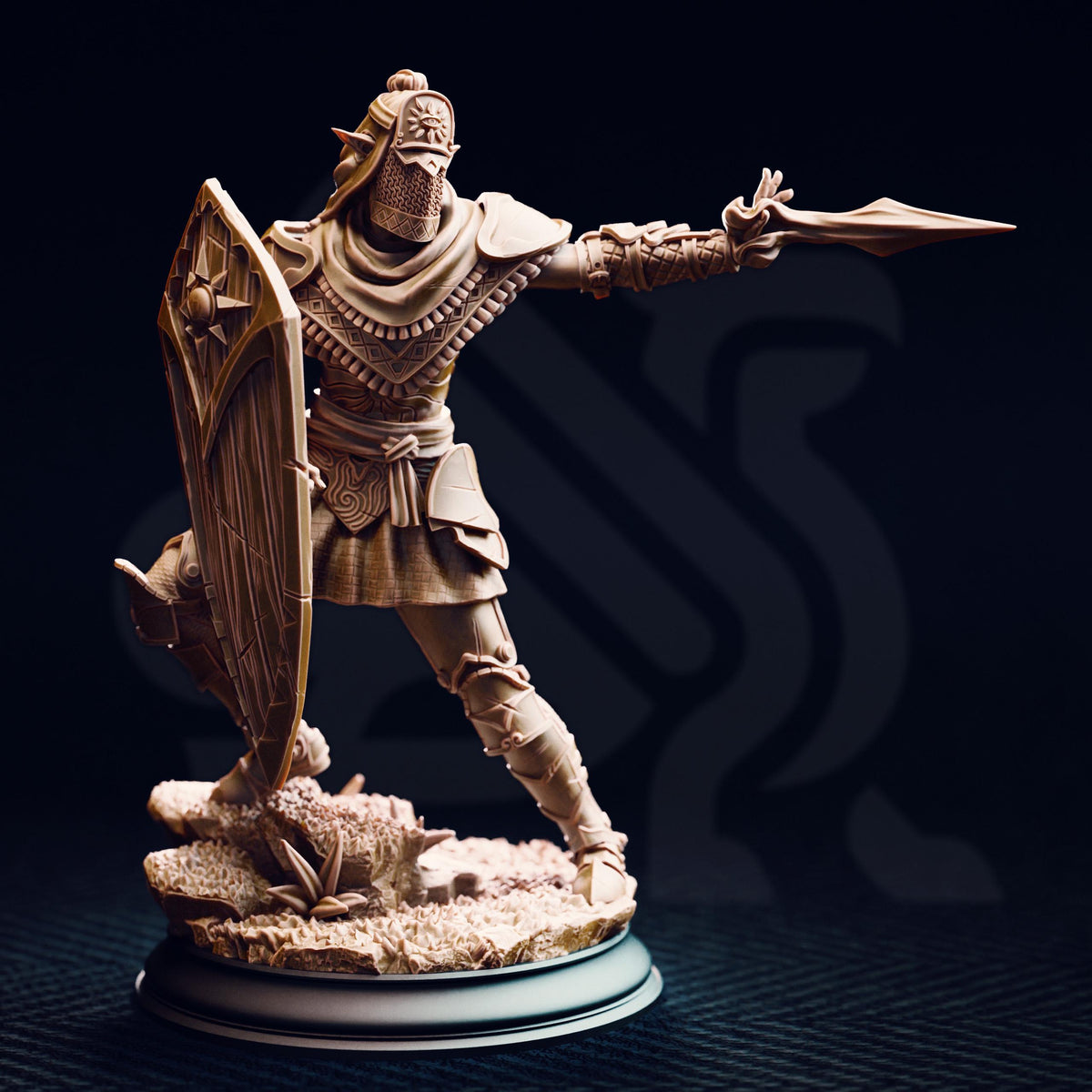 Dark Cultist Warriors - Seroca's Devout 32mm Resin Miniature D&D 3D Print DND Desert