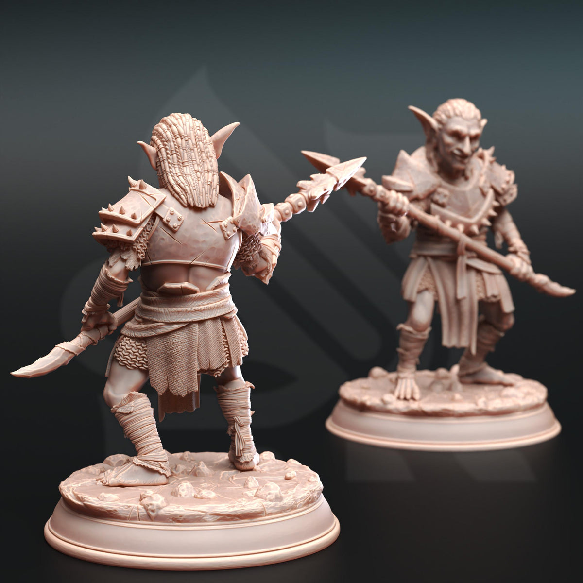 Goblin Bandits - Urkadu Goblins 32mm Resin Miniature D&D 3D Print DND Fantasy