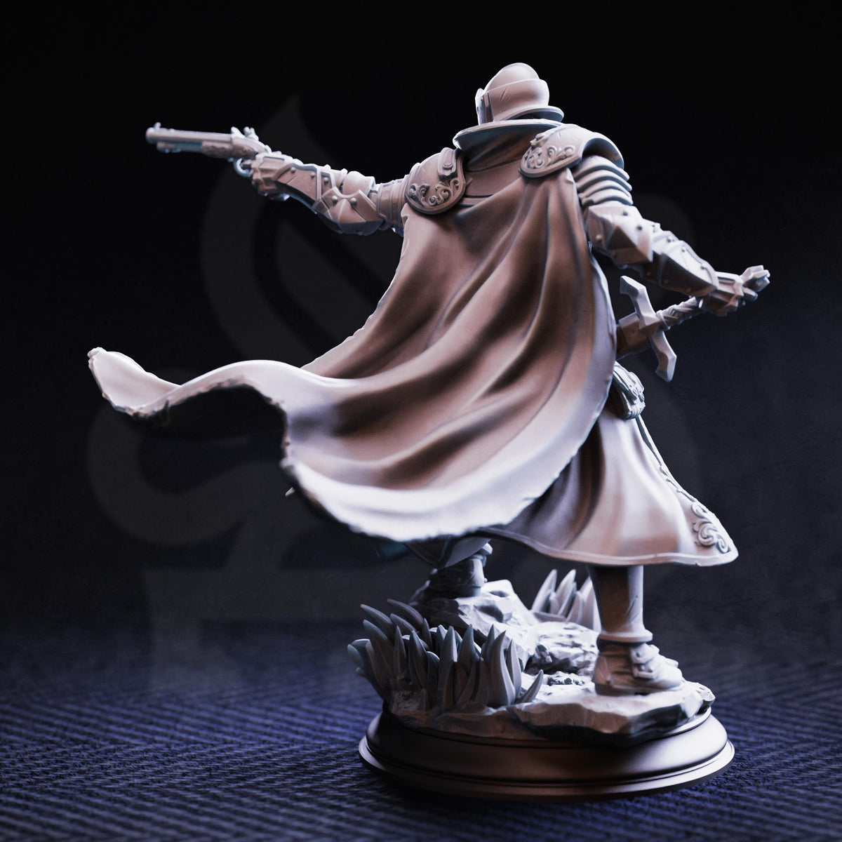 Royal Inquisitor - Sir Enidus of Old Town 32mm Resin Miniature D&D 3D Print DND Victorian