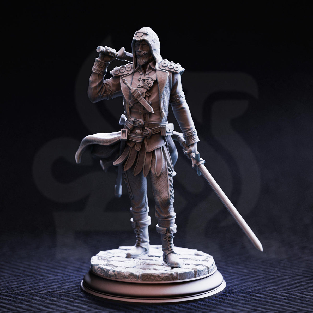 Victorian Brigands - The Underkeepers 32mm Resin Miniature D&D 3D Print DND Victorian
