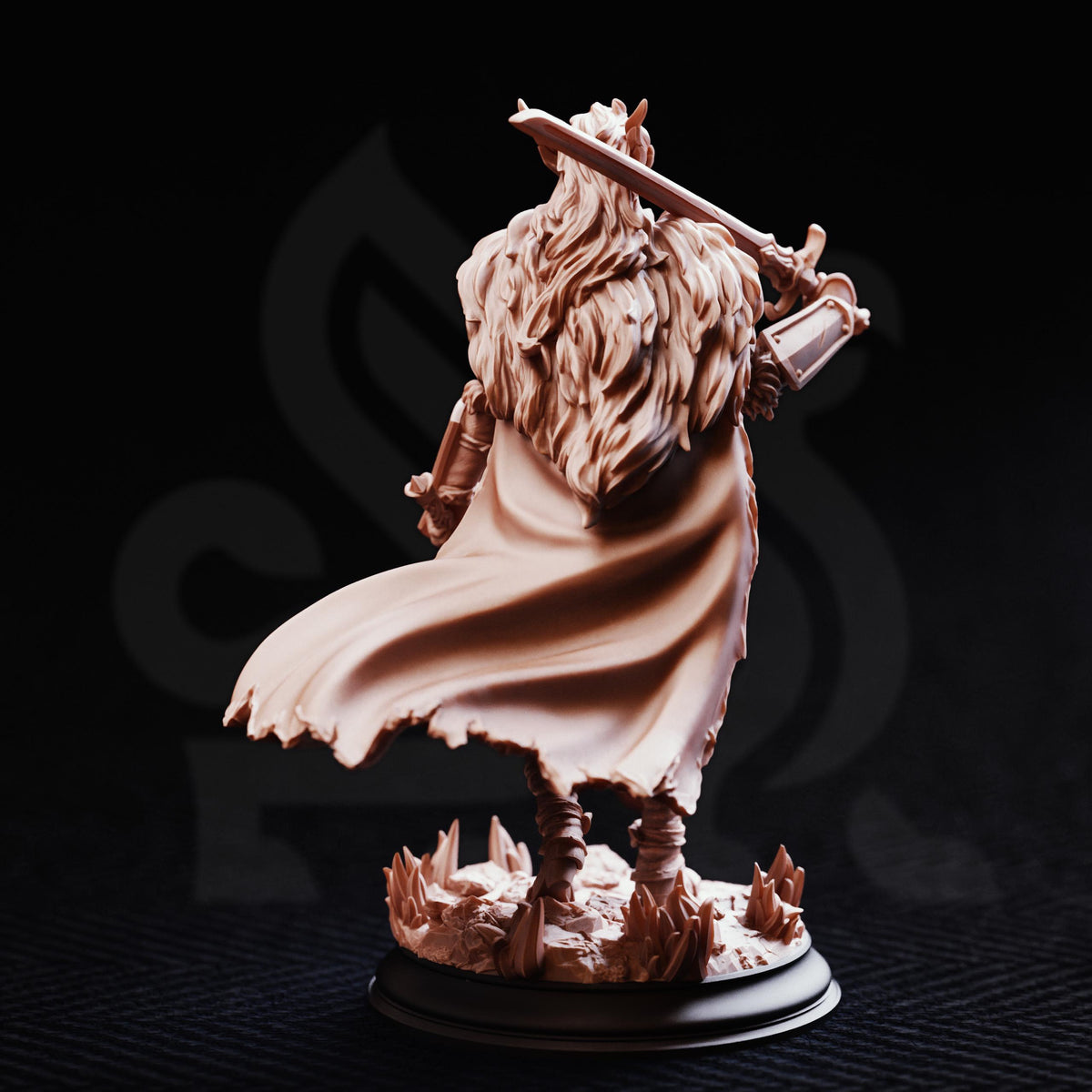 Renegade Warrior - Estelia 32mm Resin Miniature D&D 3D Print DND