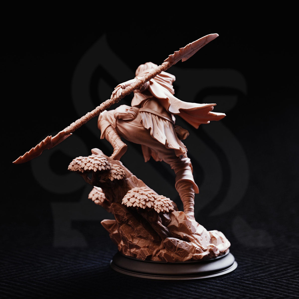 Outlander Ranger - Tira of the Farlands 32mm Resin Miniature D&D 3D Print DND
