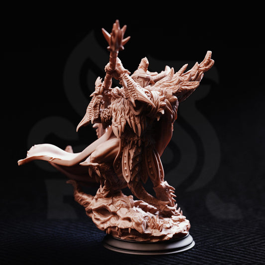 Hunter - Wolfgang the World Shaker 32mm Resin Miniature D&D 3D Print DND Monster