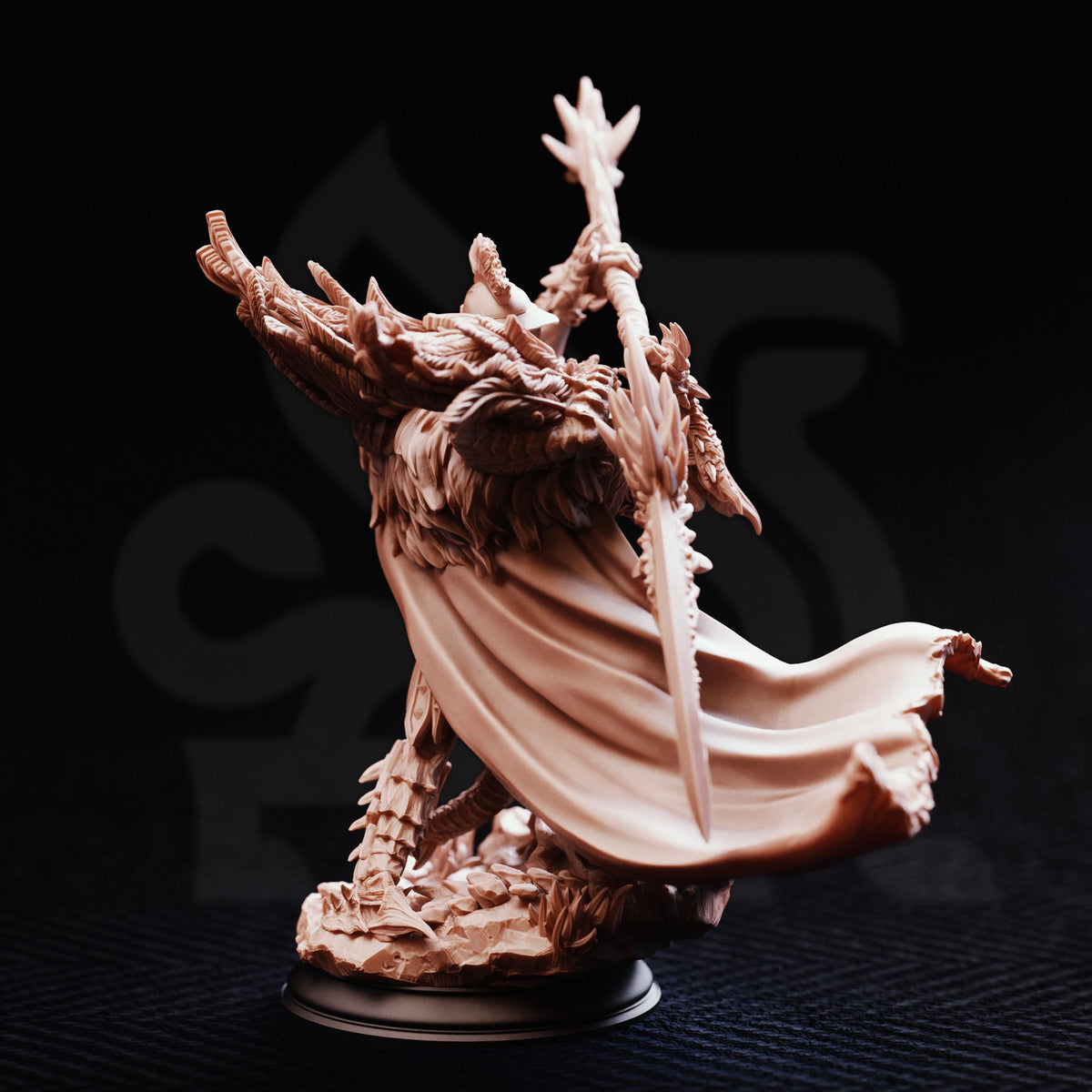 Hunter - Wolfgang the World Shaker 32mm Resin Miniature D&D 3D Print DND Monster