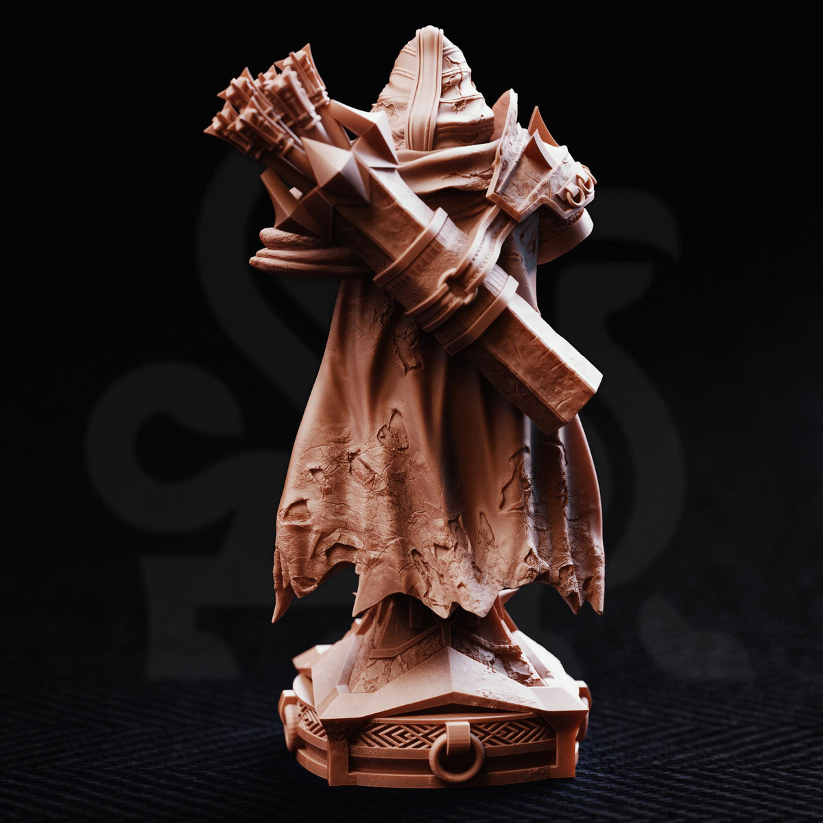 BUST Orc Beastmaster - Brox 32mm Resin Miniature D&D 3D Print DND