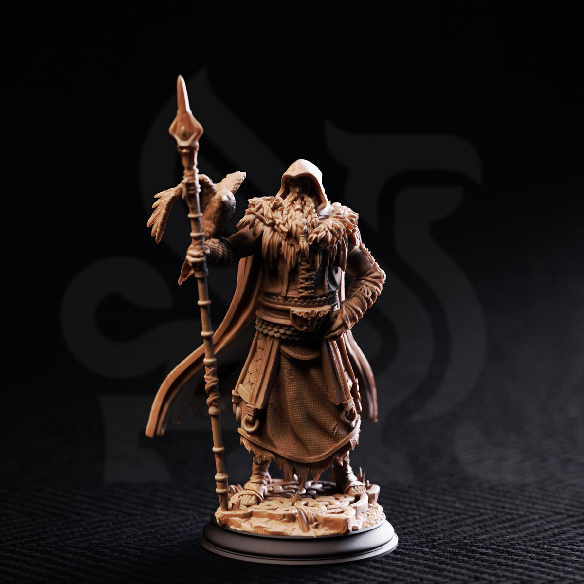 The One Eyed Wanderer - Odin 32mm Resin Miniature D&D 3D Print DND Viking