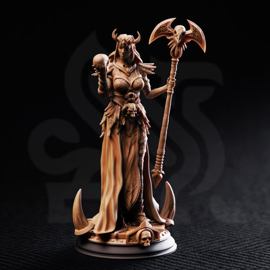 Goddess of the Underworld - Hel 32mm Resin Miniature D&D 3D Print DND Viking