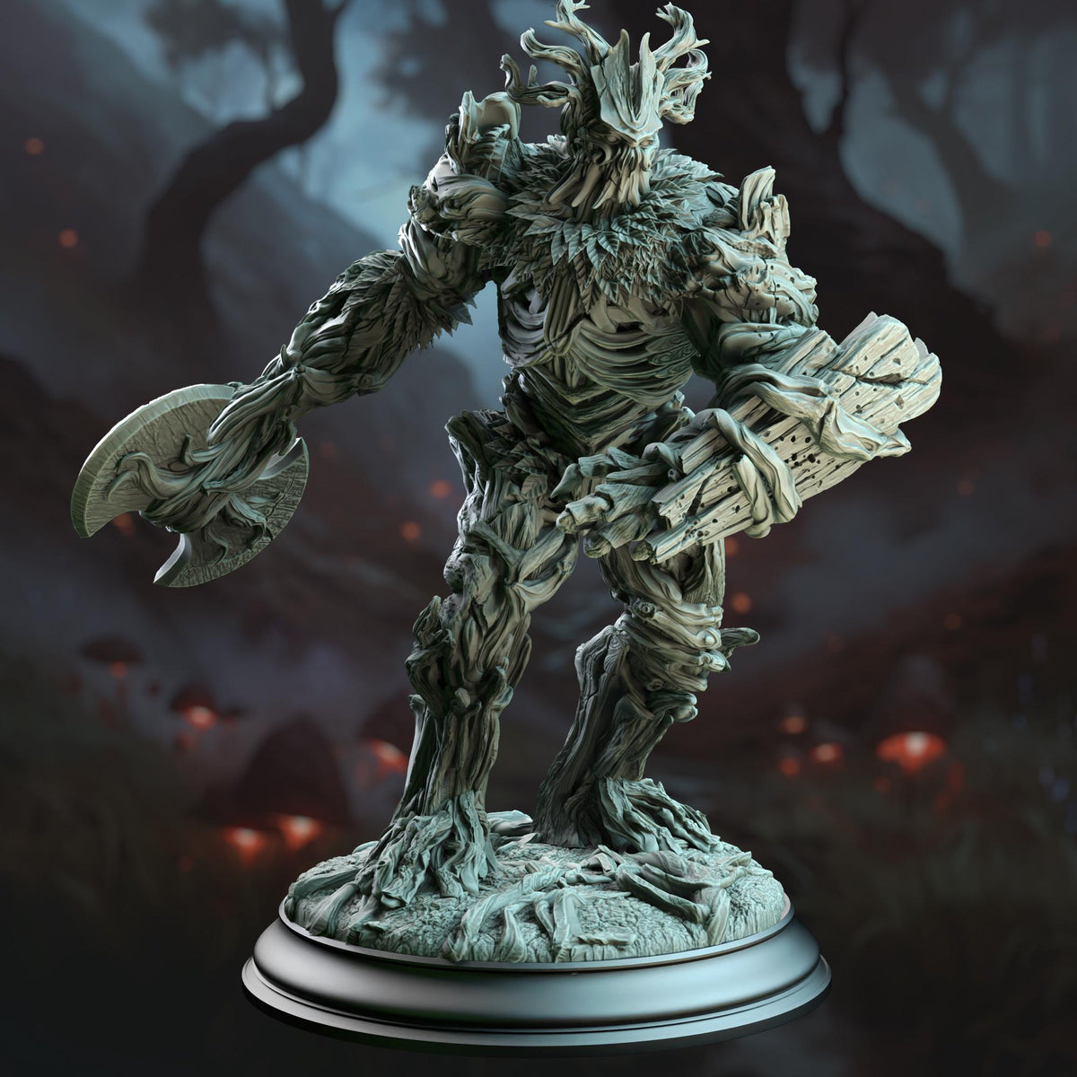Treant of Hatred - Trostaka the Vengeful 32mm Resin Miniature D&D 3D Print DND Forest