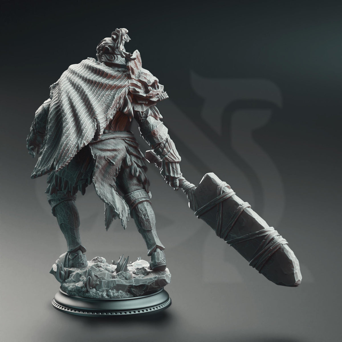 Goliath Knight Executioner - Buderim "Shakes-the-Ground" 32mm Resin Miniature D&D 3D Print DND Grimdark