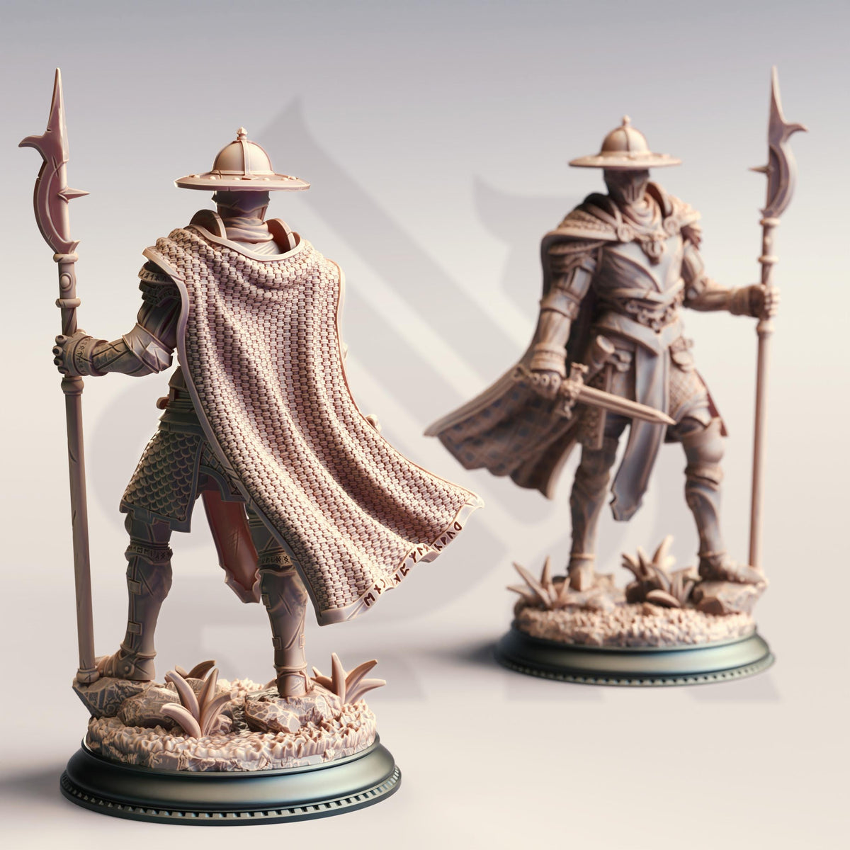 Trio - Knights of the Inquisition 32mm Resin Miniature D&D 3D Print DND Spanish