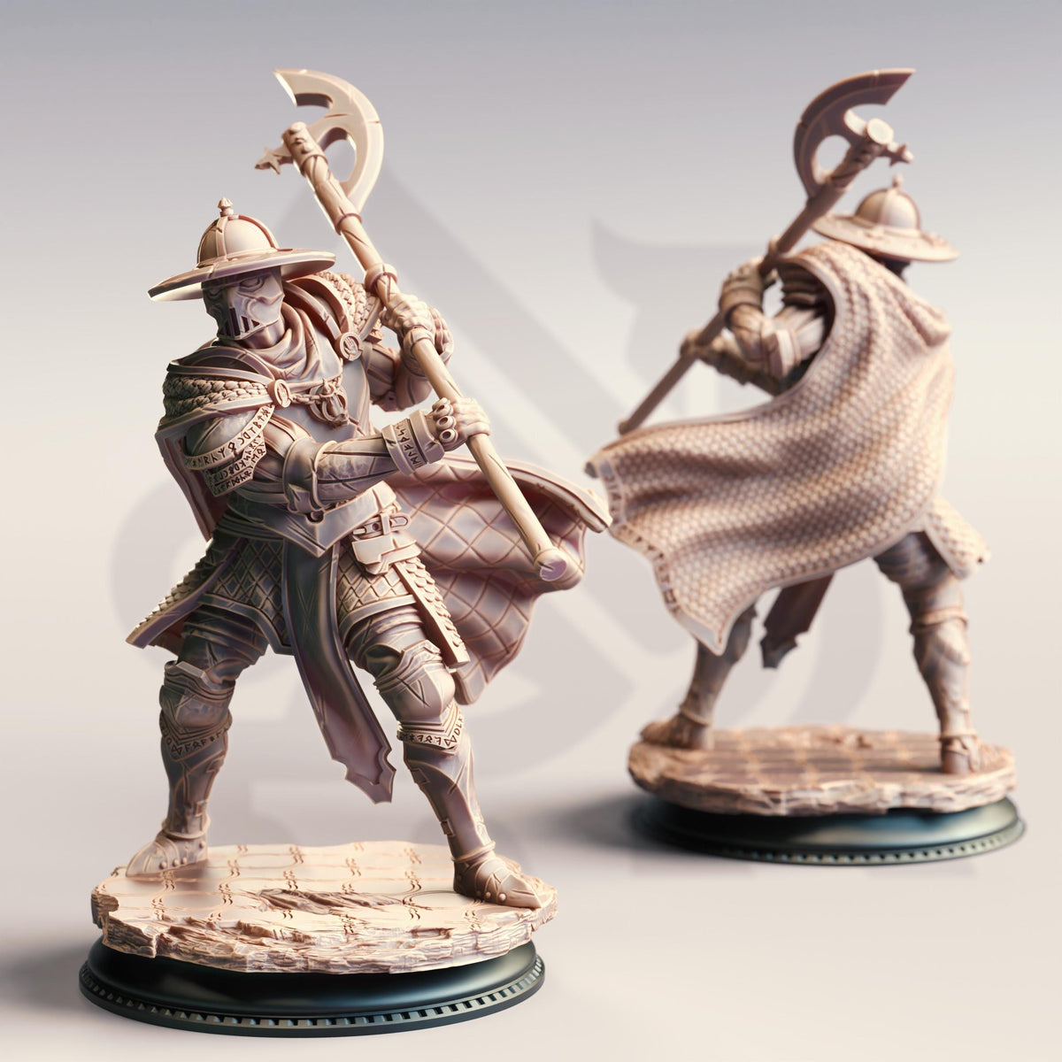 Trio - Knights of the Inquisition 32mm Resin Miniature D&D 3D Print DND Spanish