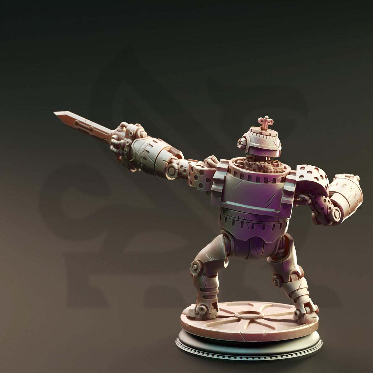 Clockwork Simulacrums - Minor Venators 32mm Resin Miniature D&D 3D Print DND Steampunk