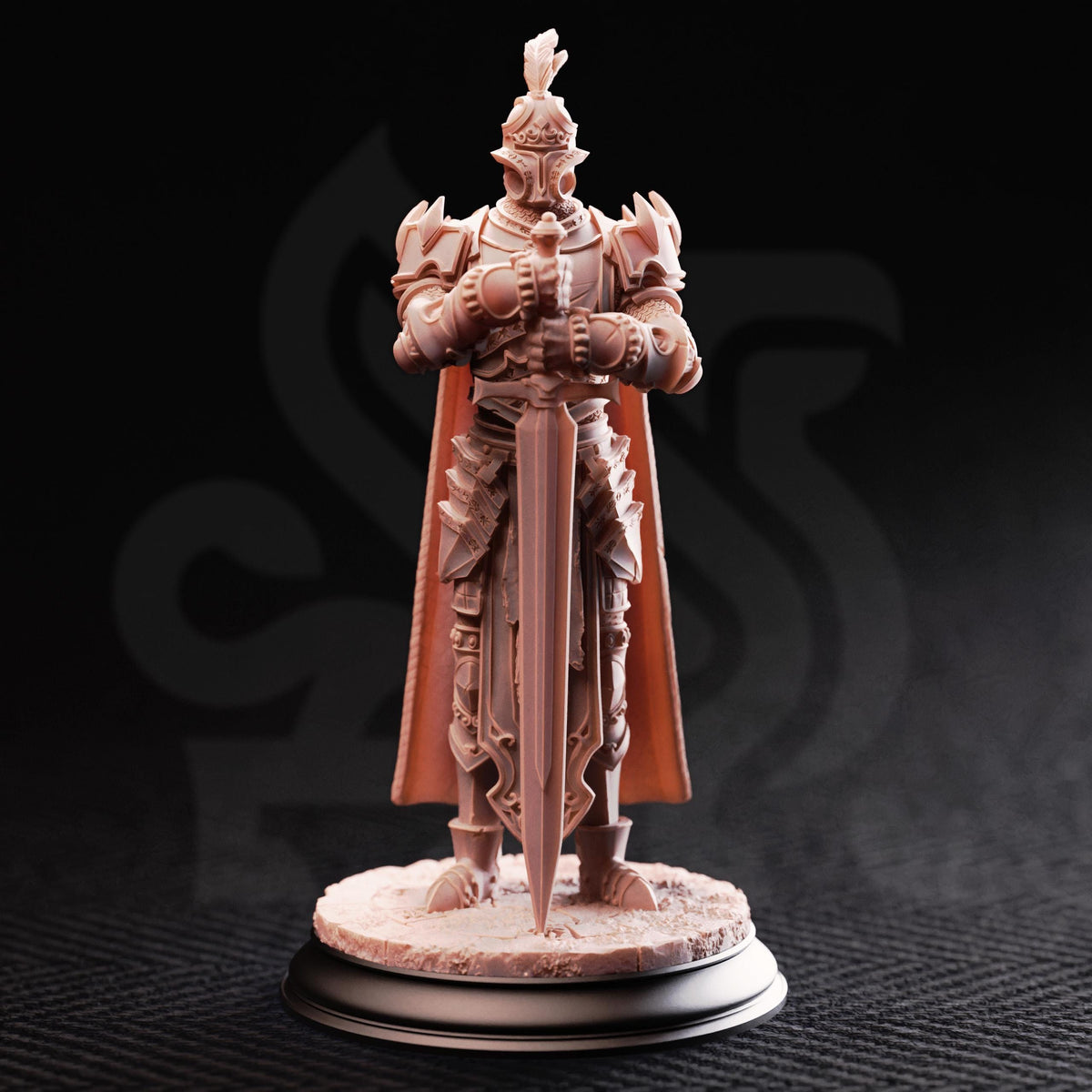 Arcane Armor - Knights of the Bastion 32mm Resin Miniature D&D 3D Print DND Mage