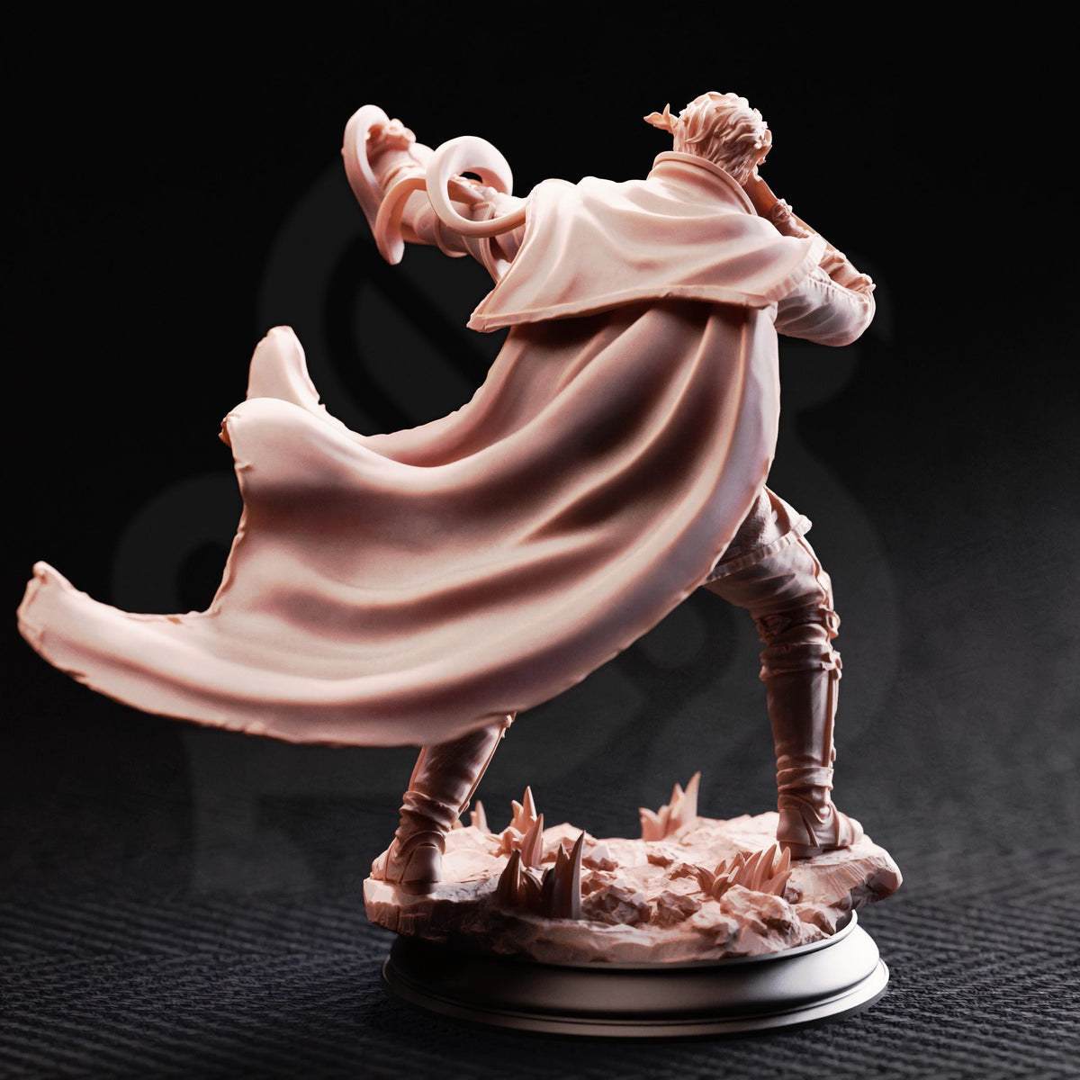 Half-Elf Psionic Initiate - Varys Farseeker 32mm Resin Miniature D&D 3D Print DND Mage