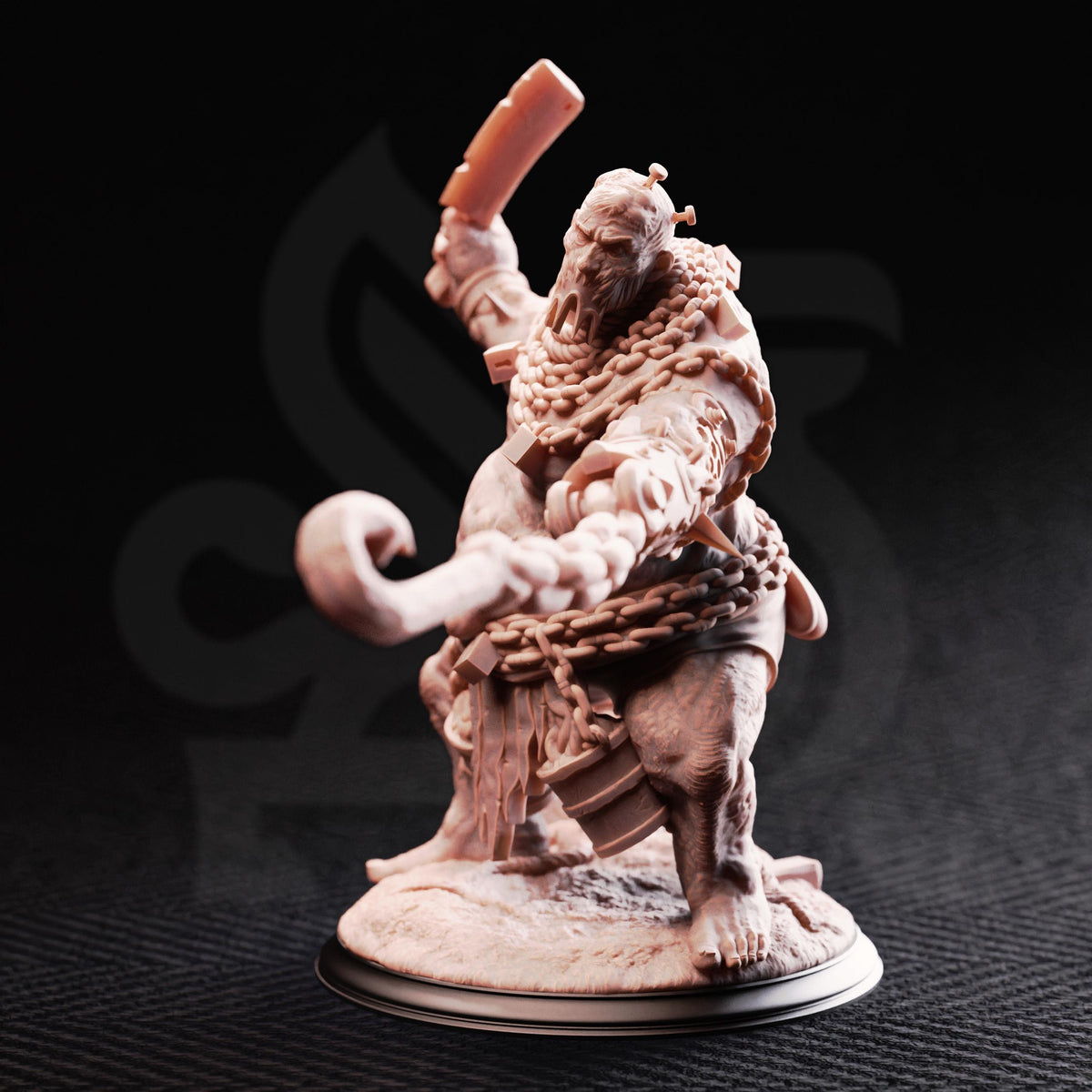 Flesh Golem - The Sown One 32mm Resin Miniature D&D 3D Print DND Mage