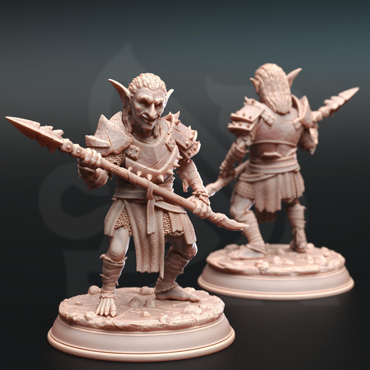 Goblin Bandits - Urkadu Goblins 32mm Resin Miniature D&D 3D Print DND Fantasy