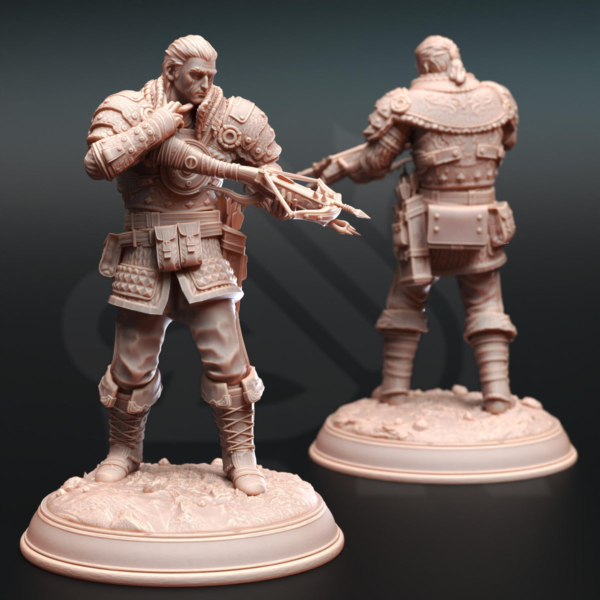 Bandit Thugs - Dusty Dirks 32mm Resin Miniature D&D 3D Print DND Fantasy