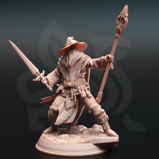 Wizard of Guidance - Artemis of Canos 32mm Resin Miniature D&D 3D Print DND Fantasy