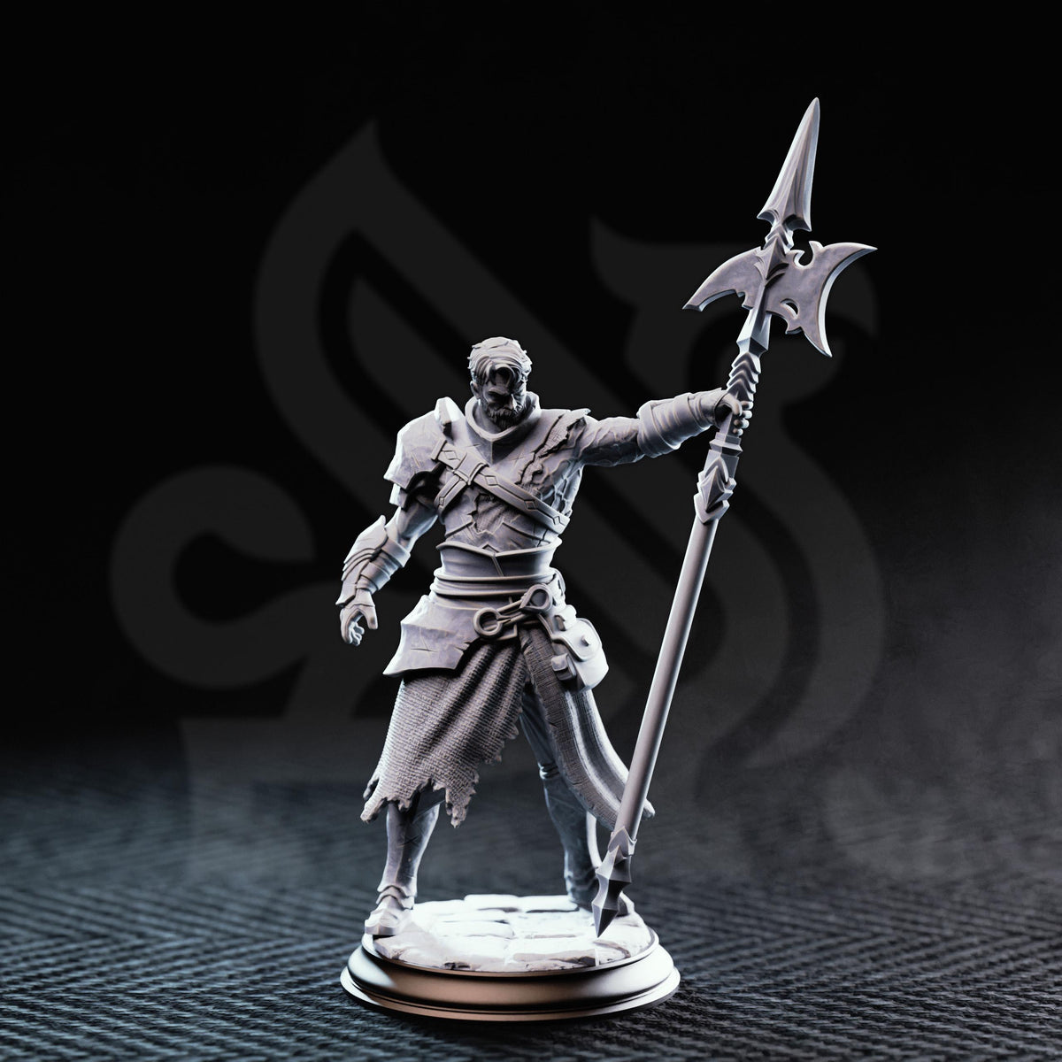 Hexhunter Gladiator - Andrek Strongarm 32mm Resin Miniature D&D 3D Print DND Arena