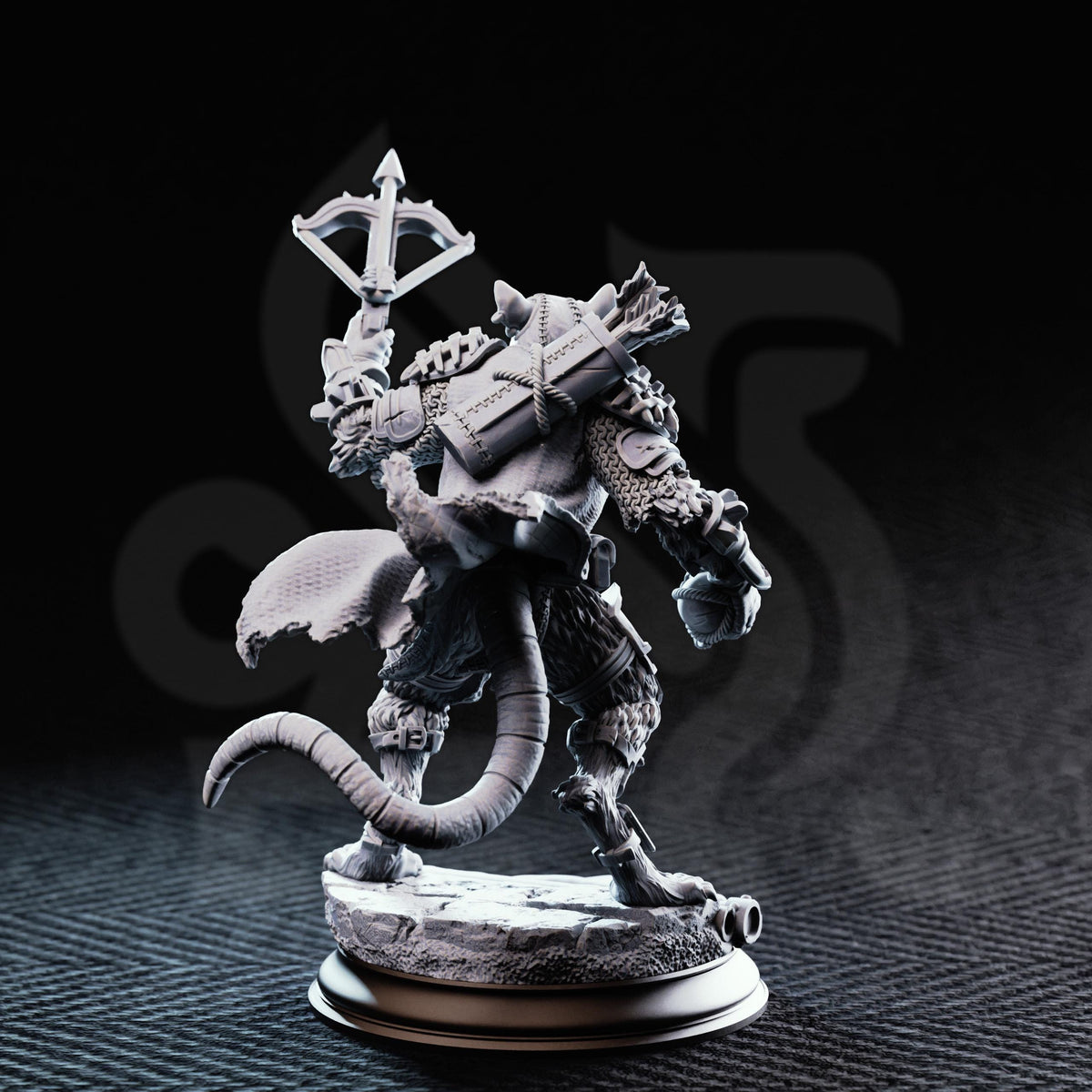 Ratfolk Vermin Grunts - Scabbers 32mm Resin Miniature D&D 3D Print DND Arena