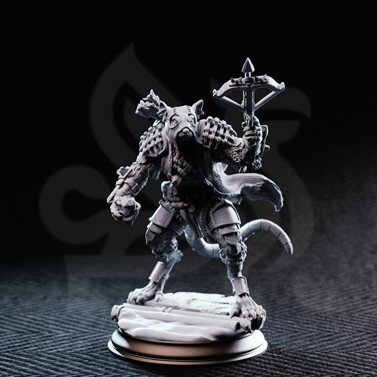 Ratfolk Vermin Grunts - Scabbers 32mm Resin Miniature D&D 3D Print DND Arena