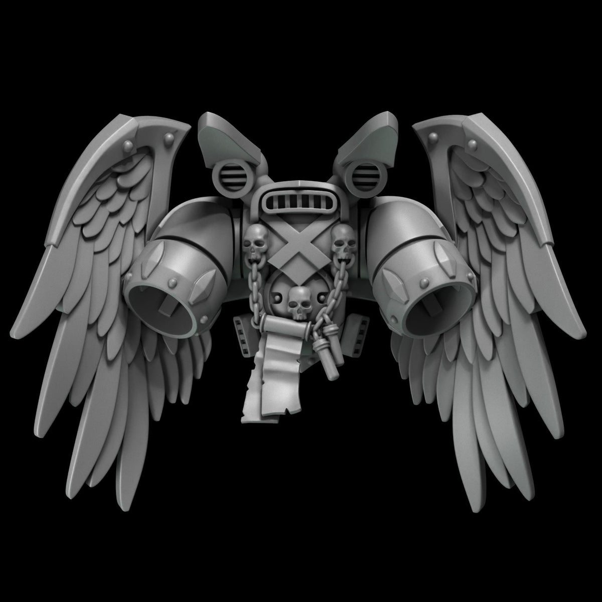 Crimson Lords Jetpack Conversion Bits Set for Wargames & Skirmish Tabletop 3d Printed