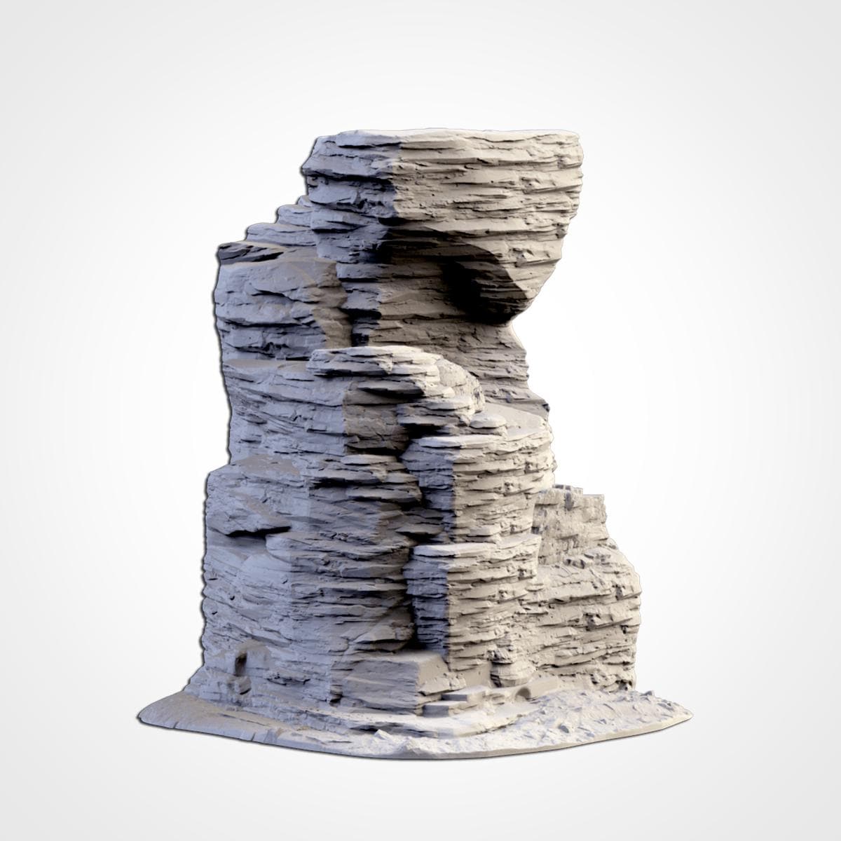Rocky Mountains Terrain Set | 32mm Cliffs Hills & Rock Formations | Tabletop Wargaming Desert Scenery | Fantasy Sci-Fi RPG Landscape