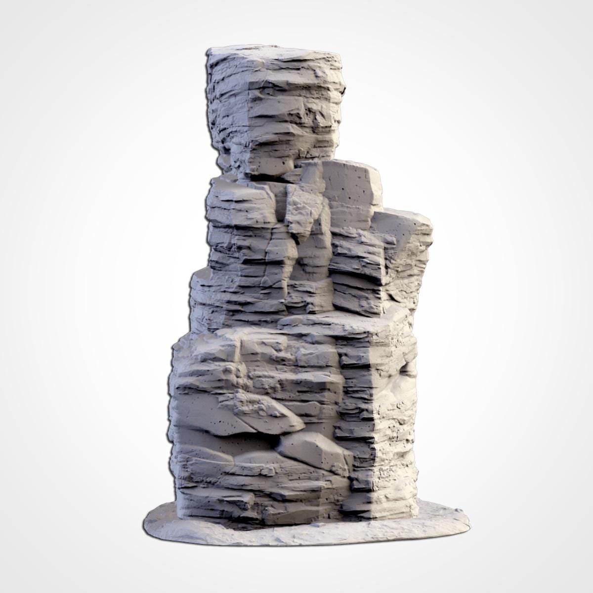 Rocky Mountains Terrain Set | 32mm Cliffs Hills & Rock Formations | Tabletop Wargaming Desert Scenery | Fantasy Sci-Fi RPG Landscape