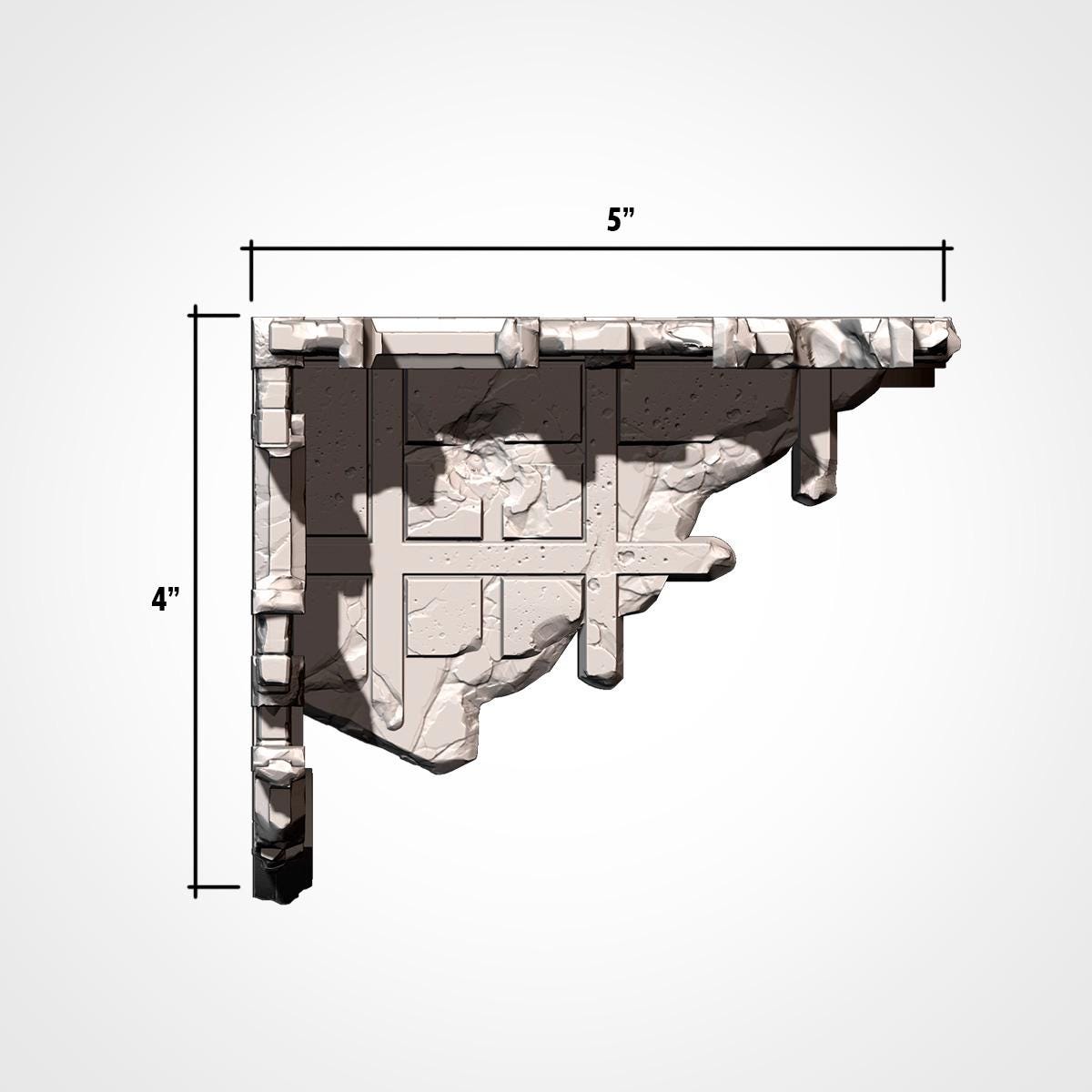 Complete Sci-Fi Ruins Table Terrain Set | 32mm Gothic Industrial Battlefield | Tabletop Wargaming Tournament Layout | Grimdark